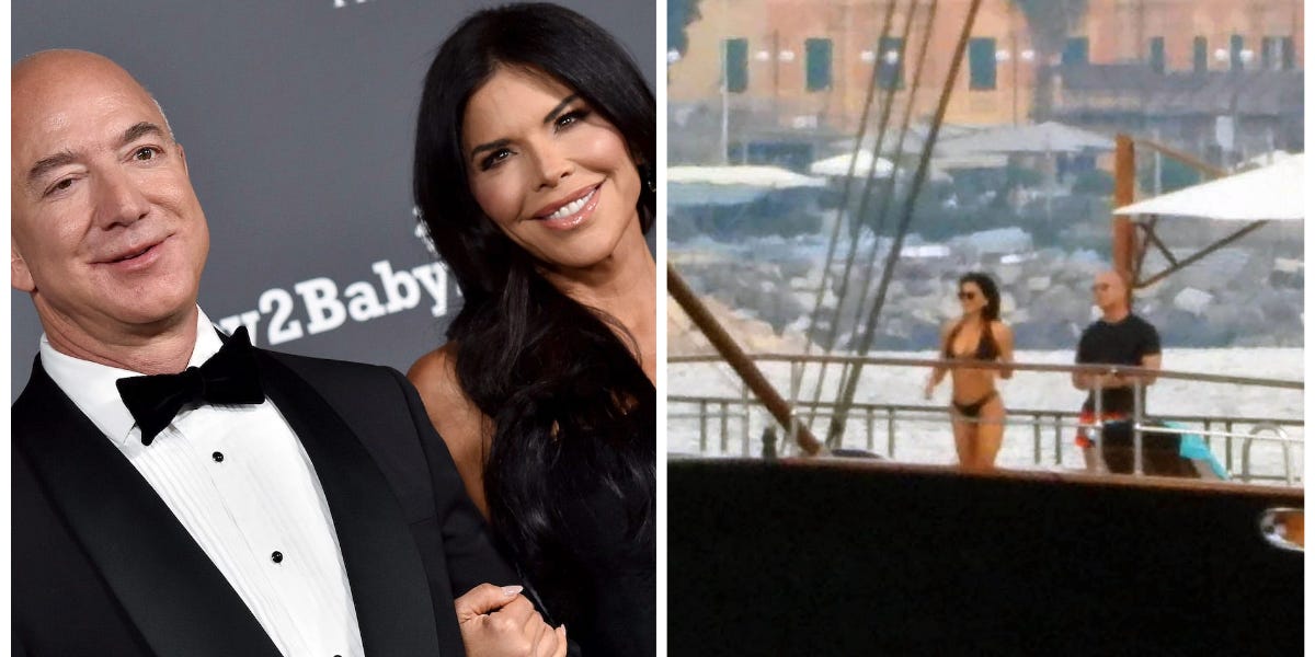 Jeff Bezos' fiancée Lauren Sanchez says she's 'flattered' — but the