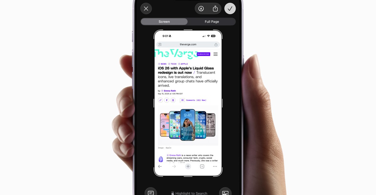 Syrup Turn Ios You can turn off iOS 26’s obtrusive new screenshot previews | The ...